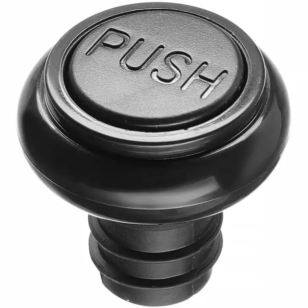 Wijnvacuümpomp | BarUp | Kunststof | Zwart | 2 Stoppers | 140x65x50(h)mm