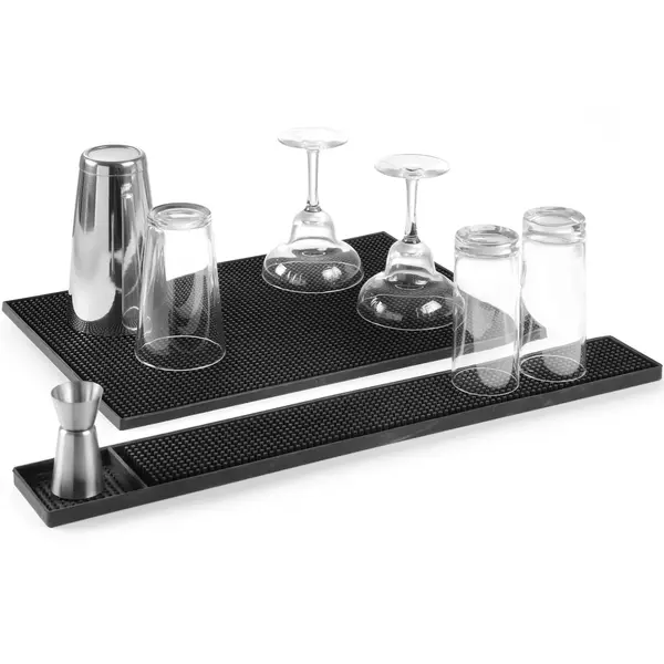 Barmat | BarUp | Kunststof | Zwart | 610x85x15(h)mm