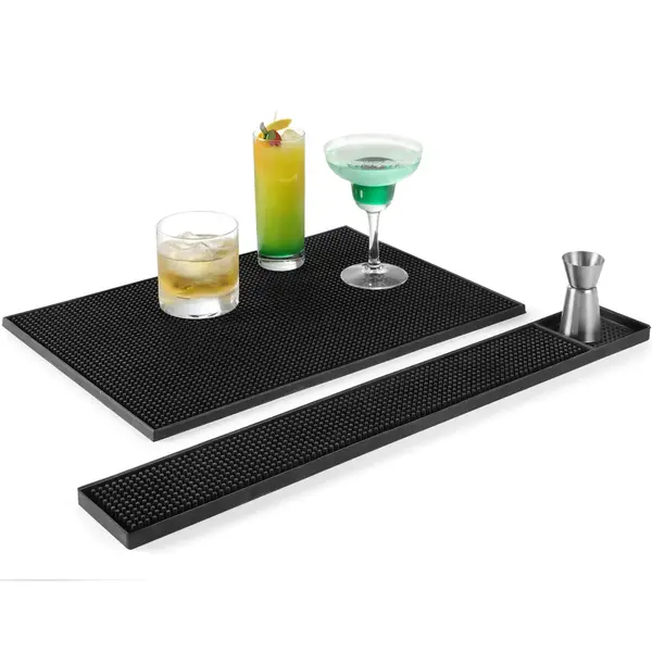 Barmat | BarUp | Kunststof | Zwart | 610x85x15(h)mm