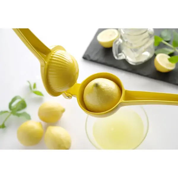 Citruspers | BarUp | Aluminium | Geel | Citroen | Handmatig | 223x75x45(h)mm