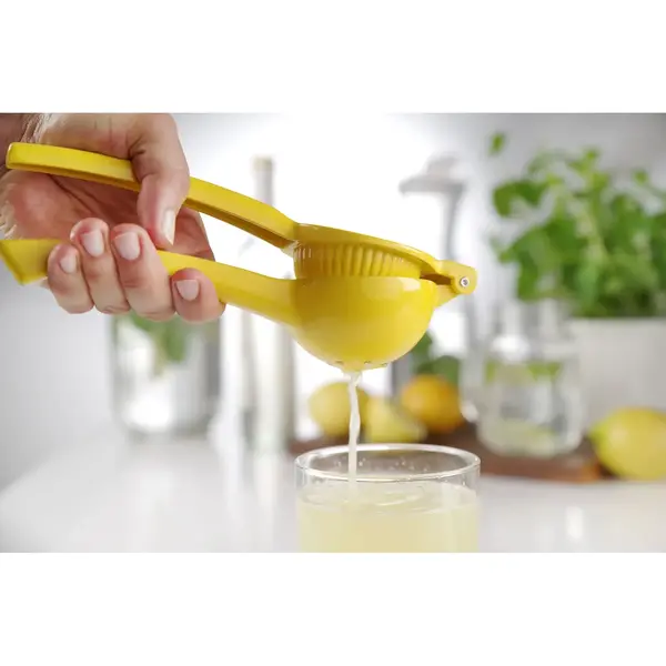 Citruspers | BarUp | Aluminium | Geel | Citroen | Handmatig | 223x75x45(h)mm