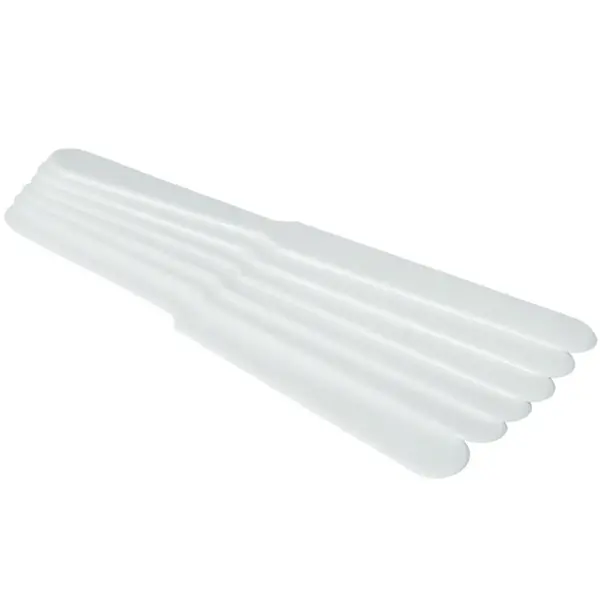 Bierafstrijkers | BarUp | Kunststof | Wit | 6 Stuks | 235x26mm