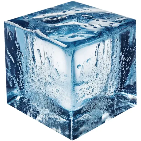 IJsblokjesvorm | BarUp | Siliconen | Blauw | 15 Kubusjes | 190x120x35(h)mm