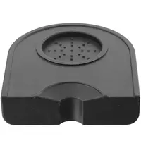 HENDI Tampmat | Siliconen | Zwart | 140x125x30(h)mm