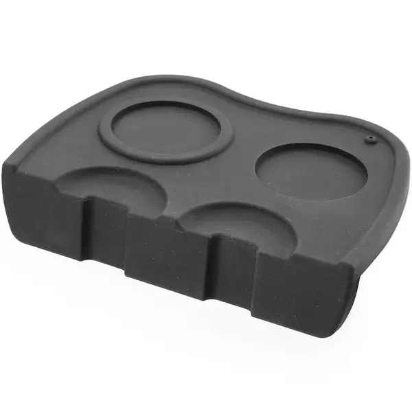 Tampmat | Siliconen | Zwart | Dubbel | 205x150x45(h)mm