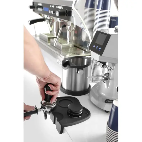 Tampmat | Siliconen | Zwart | Dubbel | 205x150x45(h)mm