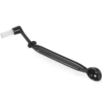 HENDI Zetgroepborstel | Kunststof | Zwart | 2 Stuks | 225mm