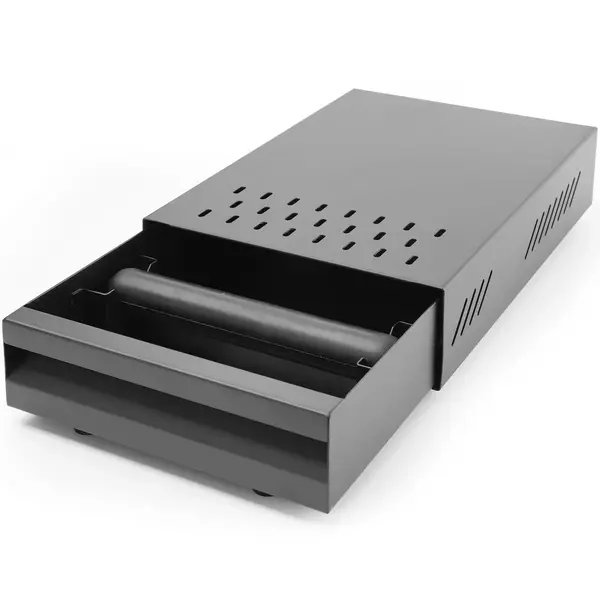 Afkloplade | Koolstofstaal | Rechthoekig | 350x250x90(h)mm