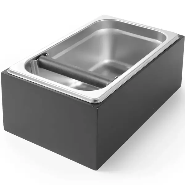 Afklopbak | RVS/Siliconen | 1/4 GN | Houten Frame | 275x175x110(h)mm