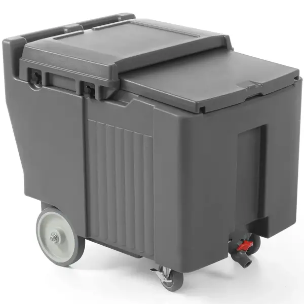 IJscontainer | Kunststof | 110L | Wielen (Geremd) | Geïsoleerd | Incl. Schep | 800x585x745(h)mm