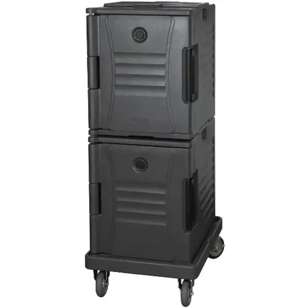 Thermo-Cateringcontainer | Kunststof | 2x 1/1 GN (200mm) | 680x477x620(h)mm