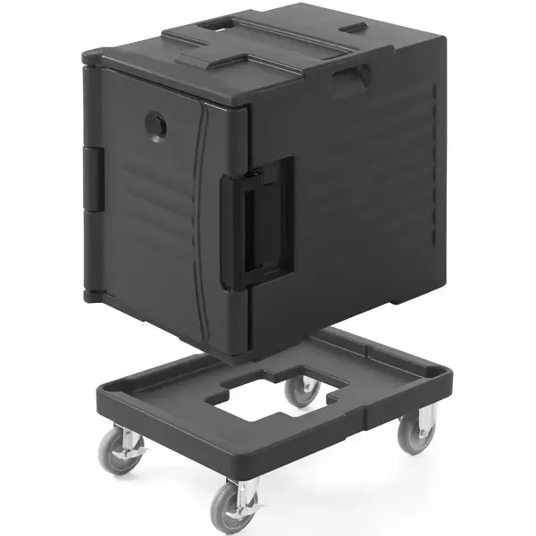 Thermo-Cateringcontainer | Kunststof | 2x 1/1 GN (200mm) | 680x477x620(h)mm