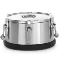 HENDI Gamel | ProfiLine | RVS | 10L | Geïsoleerd | Ø330x220(h)mm 