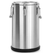 HENDI Gamel | ProfiLine | RVS | 35L | Geïsoleerd | Ø330x570(h)mm 