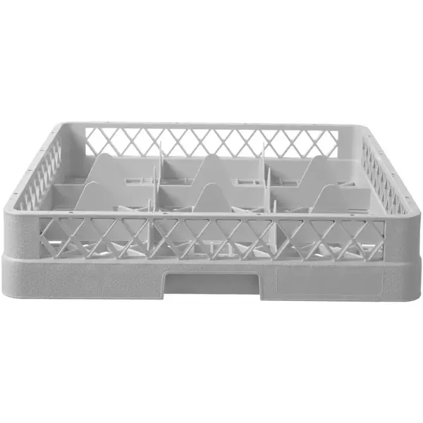 Vaatwaskorf | Kunststof | Glazen | 9 Vakken | 500x500x104(h)mm