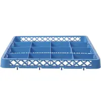 HENDI Opzetrand | HENDI Vaatwaskorven | 16x 112x112mm | 500x500x45(h)mm 