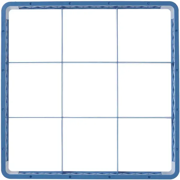 Opzetrand | HENDI Vaatwaskorven | 9x 150x150mm | 500x500x45(h)mm