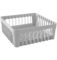 HENDI Vaatwaskorf | Kunststof | Glazen | 400x400x150(h)mm