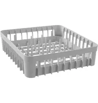 HENDI Vaatwaskorf | Kunststof | Glazen | 20 Steunpinnen | 400x400x110(h)mm