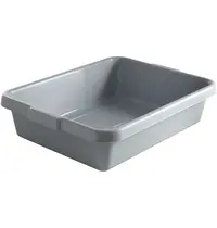 HENDI Afruimbak | Kunststof | Grijs | Handgrepen | 555x410x130(h)mm 