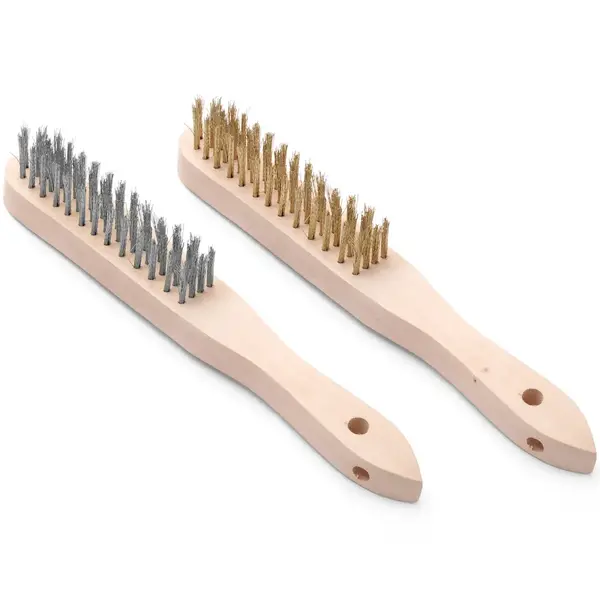 Grillborstels | RVS/Messing | 2 Stuks | 290mm