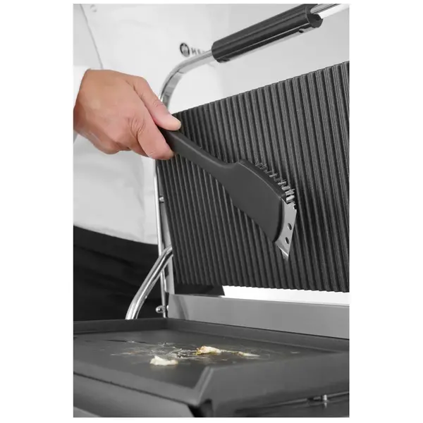 Grillborstel | RVS/Kunststof | Schraper | 310x70x85(h)mm