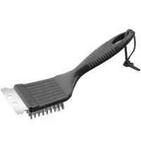 HENDI Grillborstel | RVS/Kunststof | Schraper | 200x70x80(h)mm 