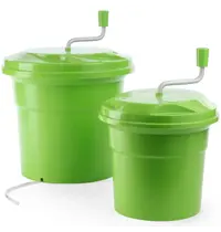 HENDI Slacentrifuge | Kunststof | Groen | 12L | Ø335x430(h)mm