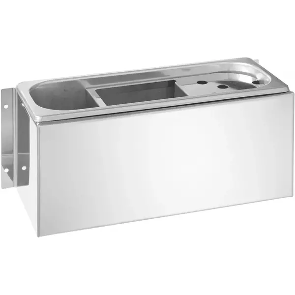 Montagebeugel | KitchenLine | RVS | HENDI IJslepelspoelbak | 302x115x122(h)mm