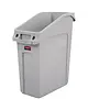 Rubbermaid Afvalbak | SLIM JIM | Kunststof | Grijs | 49L | Open | 564x283x662(h)mm 