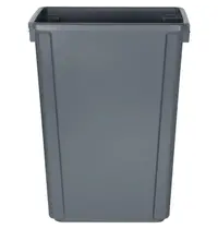 Jantex Afvalbak | Kunststof | Grijs | 60L | Open | 455x312x600(h)mm