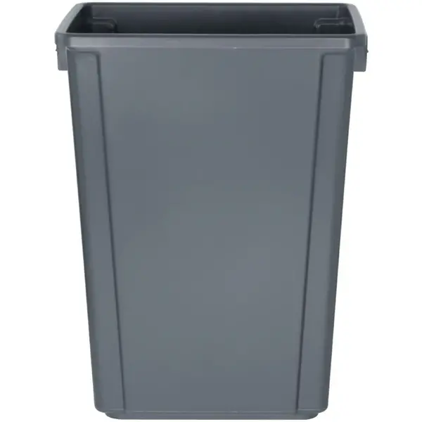 Afvalbak | Kunststof | Grijs | 60L | Open | 455x312x600(h)mm