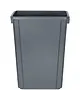 Jantex Afvalbak | Kunststof | Grijs | 60L | Open | 455x312x600(h)mm 