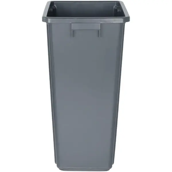 Afvalbak | Kunststof | Grijs | 60L | Open | 455x312x600(h)mm