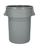 Jantex Afvalbak | Kunststof | Grijs | 160L | Open | 607x695x795(h)mm 