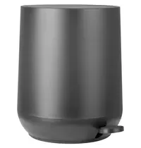 Jantex Pedaalemmer | Kunststof | Zwart | 5L | Klapdeksel | Ø245x290(h)mm