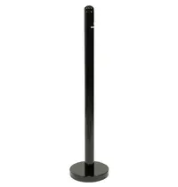 Securit Rokerszuil | RVS | Zwart | Ø68x1005(h)mm