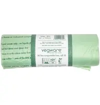 Vegware Afvalzakken | Kunststof | 80L | Composteerbaar | 240 Stuks | 150mm