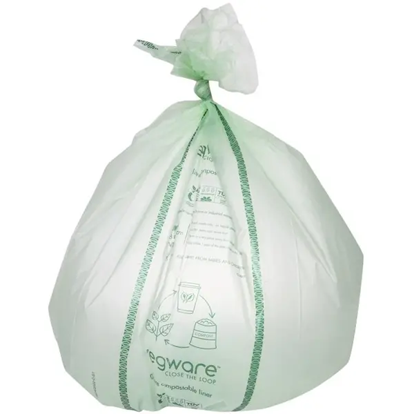 Afvalzakken | Kunststof | 80L | Composteerbaar | 240 Stuks | 150mm