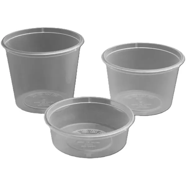 Deli-Bakjes | Kunststof | Recyclebaar | 100ml | 100 Stuks