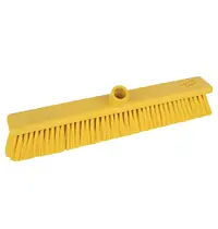 Jantex Zachte hygiënische bezem 45cm geel | Machine wasbaar tot  100°C 