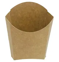 Fiesta Frietbakjes | Karton | Recyclebaar | 1000 Stuks | 44x119(h)mm