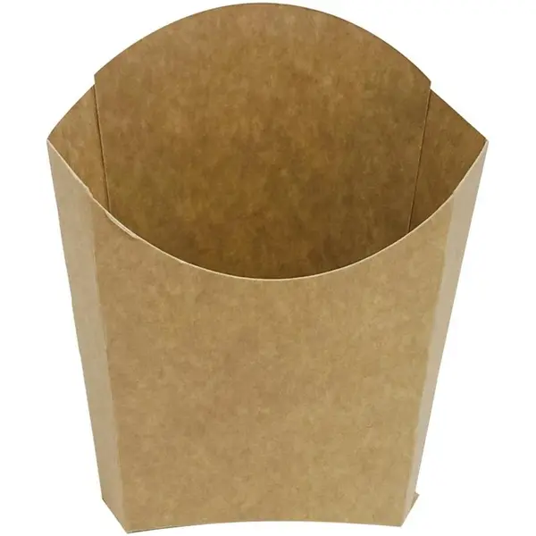 Frietbakjes | Karton | Recyclebaar | 1000 Stuks | 44x119(h)mm