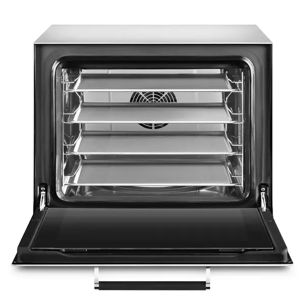 Multifunctionele Heteluchtoven | ALFA | 4 Niveaus (435x320) | Elektrisch | 50°C/250°C | 3kW (230V) | Bevochtiging (Handmatig) | Grillfunctie | 602x580x537(h)mm