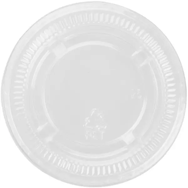 Deksels | Kunststof | Recyclebaar | Fiesta Recyclable Portiepotjes | 1000 Stuks | 6(h)mm