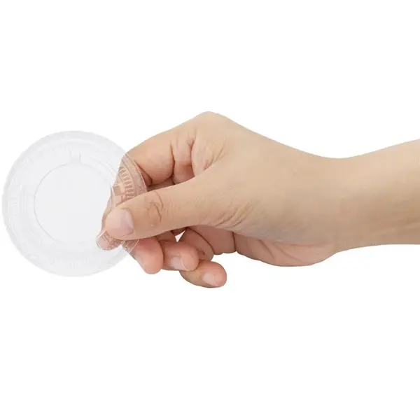 Deksels | Kunststof | Recyclebaar | Fiesta Recyclable Portiepotjes | 1000 Stuks | 6(h)mm