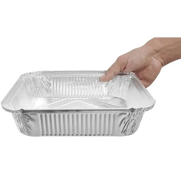 Serveerschalen | Aluminium | Recyclebaar | 2.1L | 200 Stuks | 245x59(h)mm