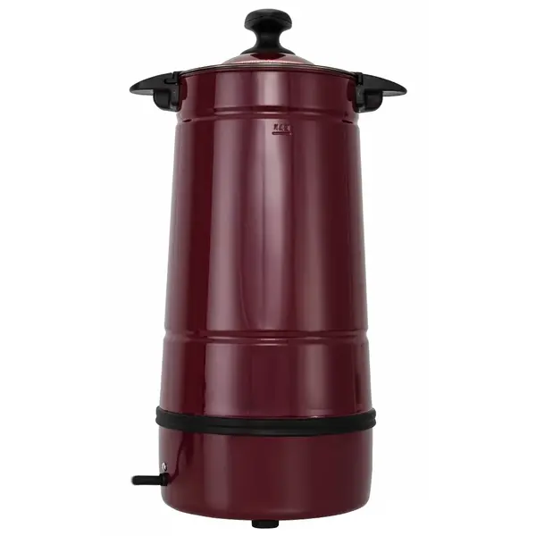 Verwarmde Drankendispenser | Bordeauxrood | 7L | 30°C/98°C | 1.8kW (230V) | Enkelwandig | 275x285x495(h)mm