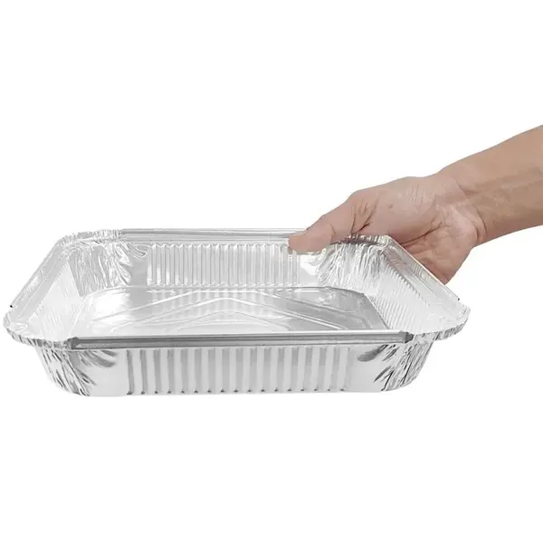 Serveerschalen | Aluminium | Recyclebaar | 1.58L | 200 Stuks | 245x42(h)mm