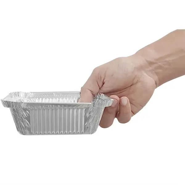 Serveerschalen | Aluminium | Recyclebaar | 0.25L | 1000 Stuks | 130x42(h)mm